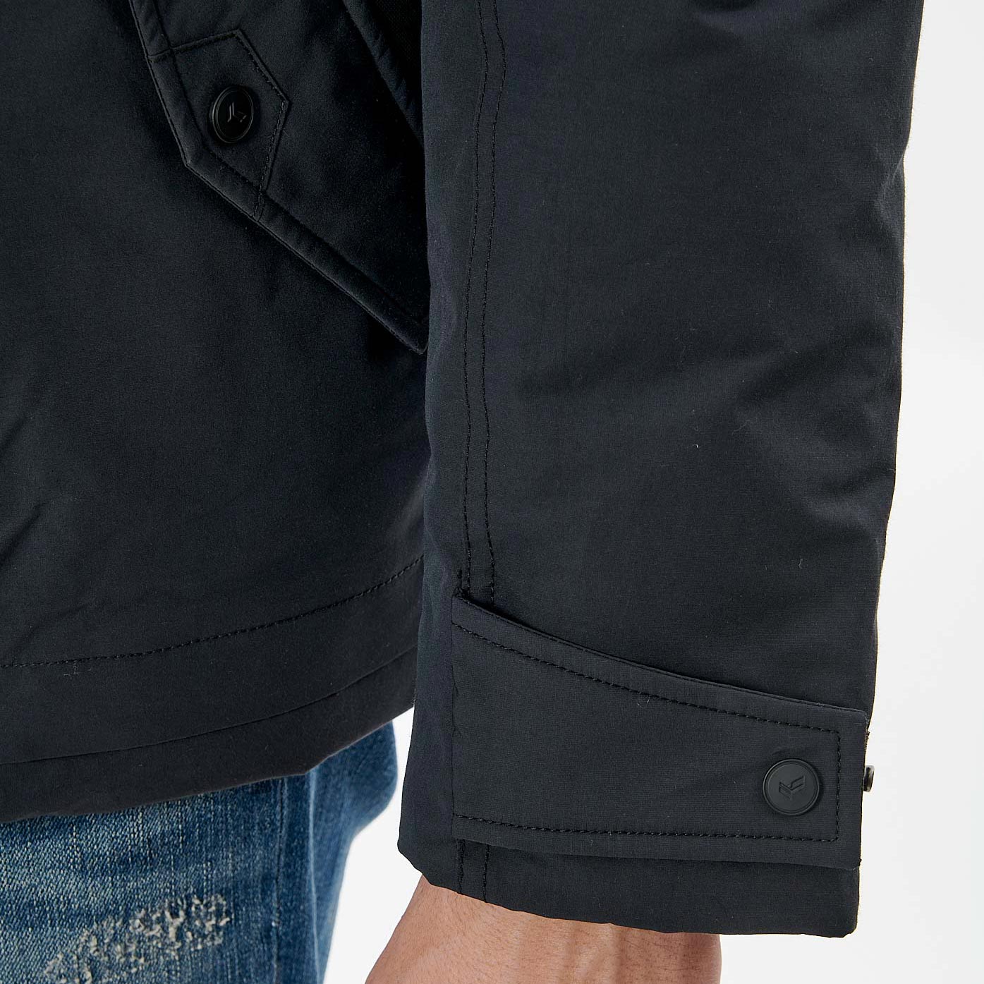 VINCE  Blouson noir homme