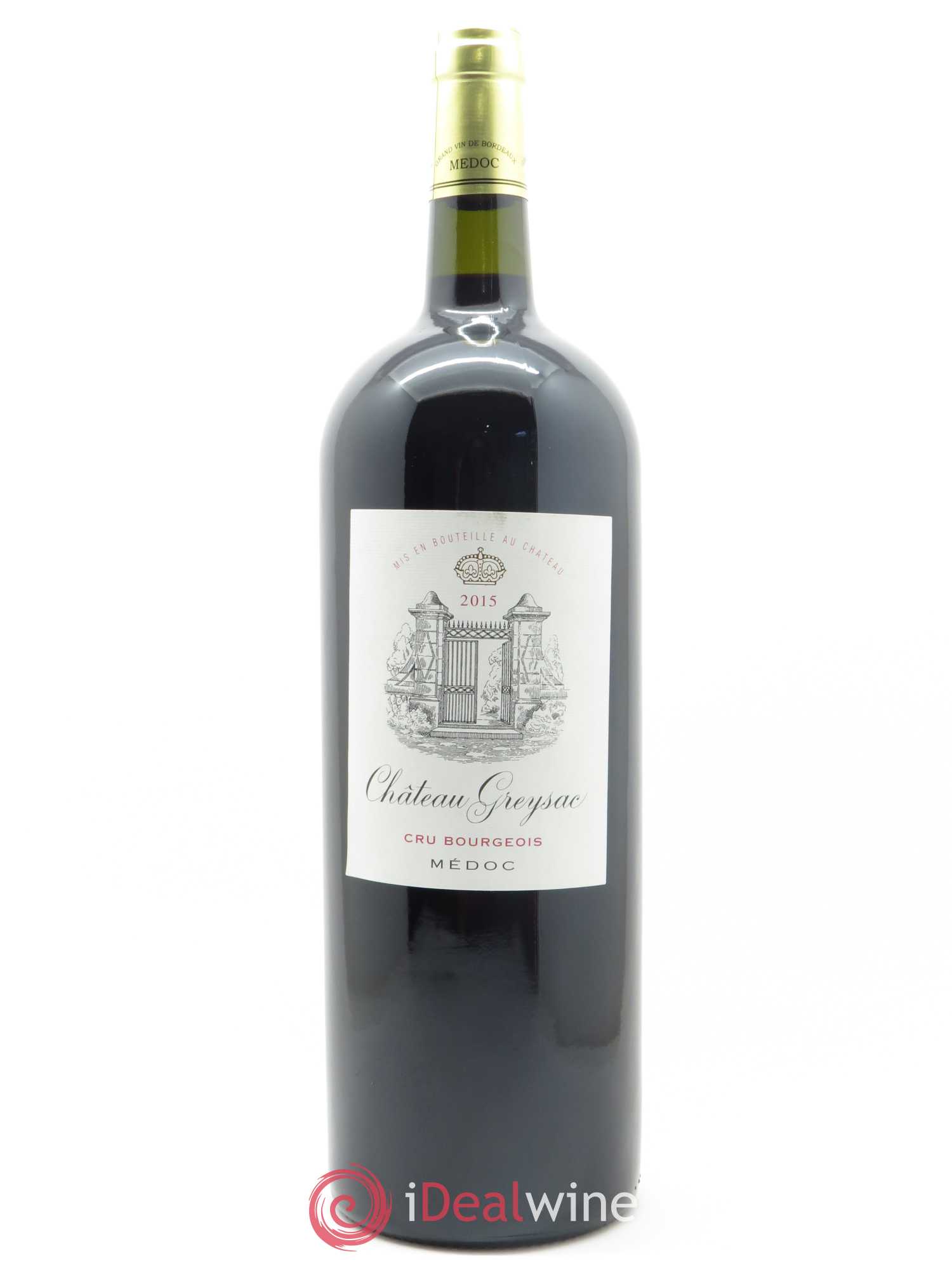 Château Greysac Cru Bourgeois  2015 - Lot de 1 Magnum