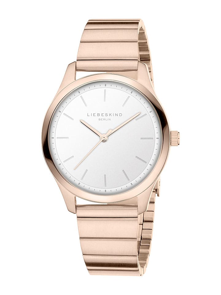 Liebeskind Quarzuhr in Roségold/ Weiß günstig kaufen onesize