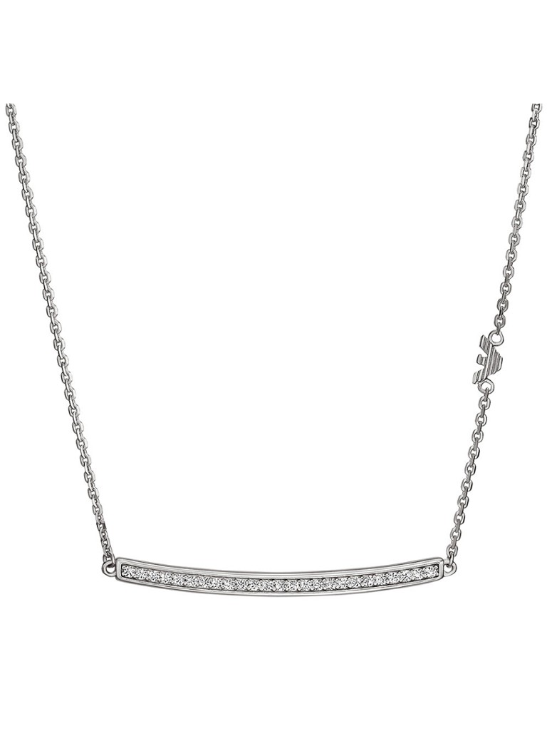 Ασημένιο κολιέ Emporio Armani Key Basics EG3591040