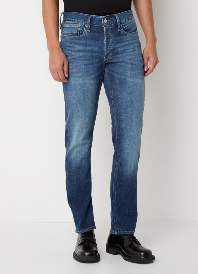 Denham Razor slim fit jeans with dark wash and side pockets