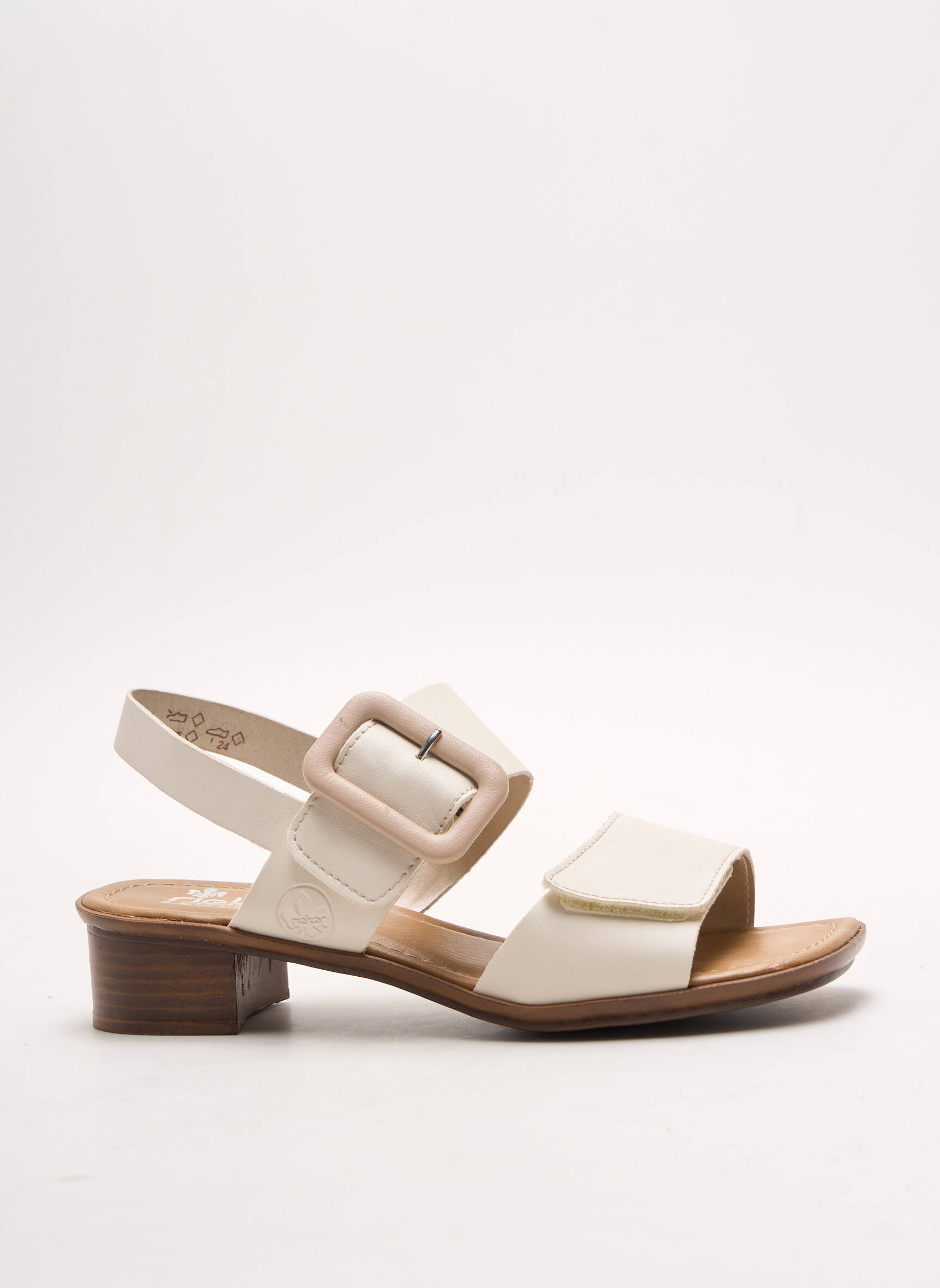 Rieker Sandales Nu Pieds Femme couleur beige