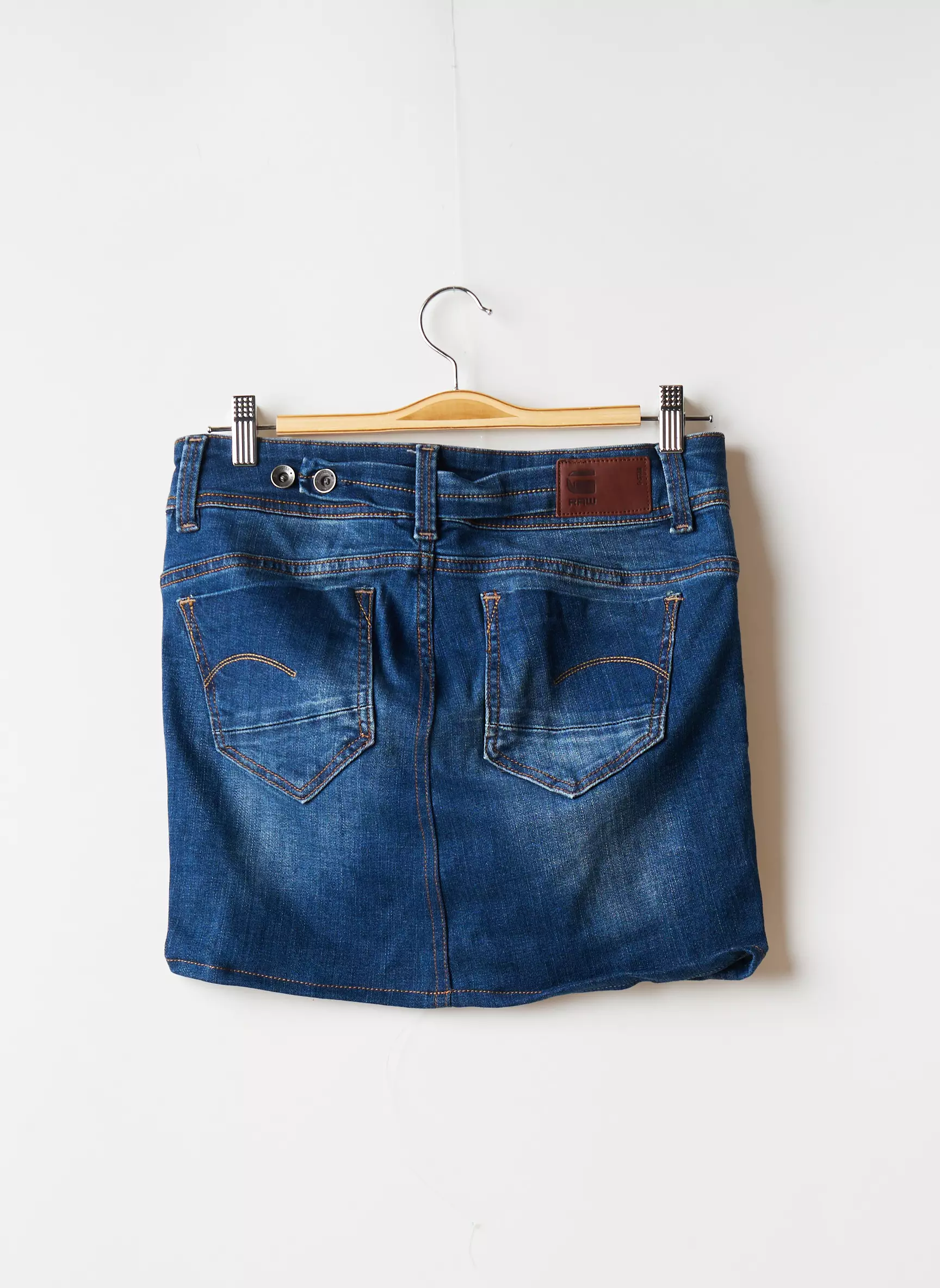 G Star Mini Jupe Femme couleur bleu