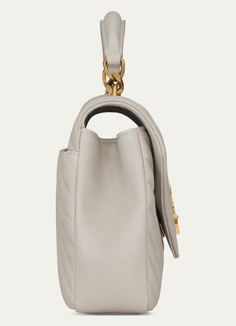 Saint Laurent College Medium crossbody bag in quilted calfskin