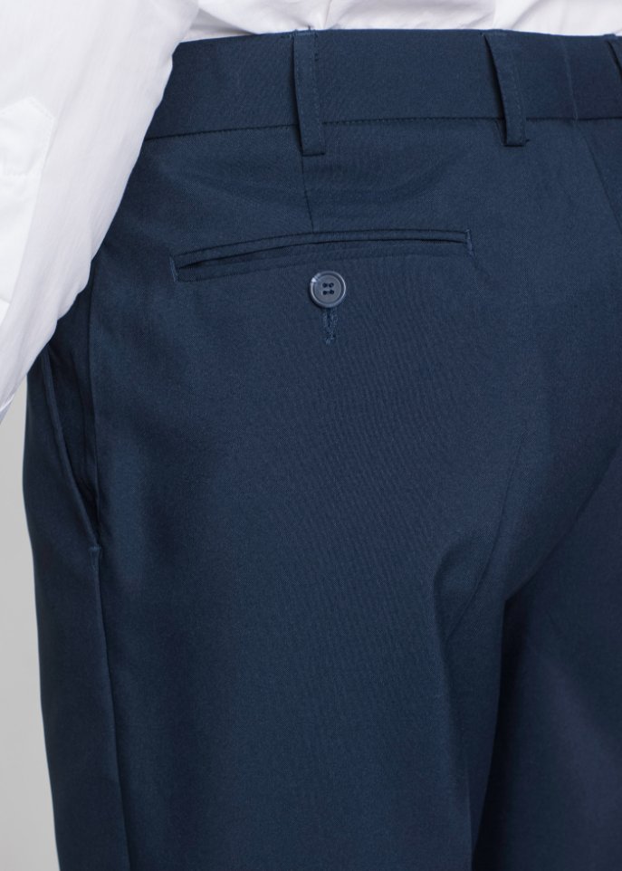 Anzug aus recyceltem Polyester (2-tlg. Set): Sakko und Hose