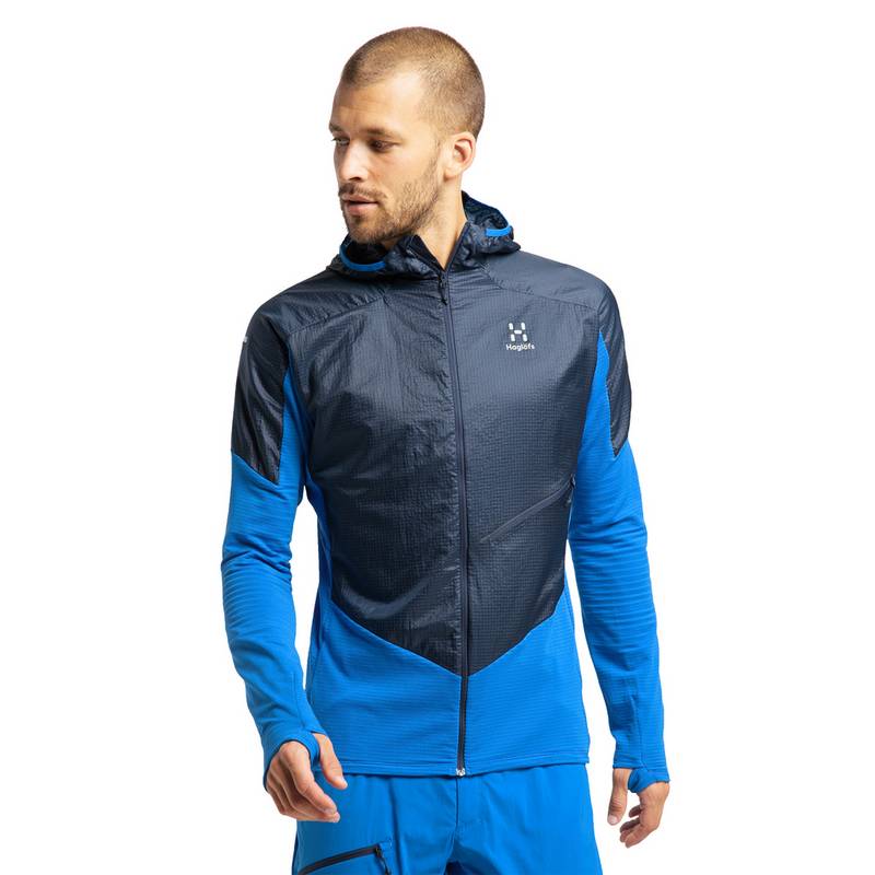 Haglfs L.I.M Hybrid Hood Fleecejacke Herren