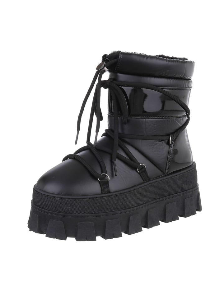 Ital-Design Stiefelette in Schwarz günstig kaufen