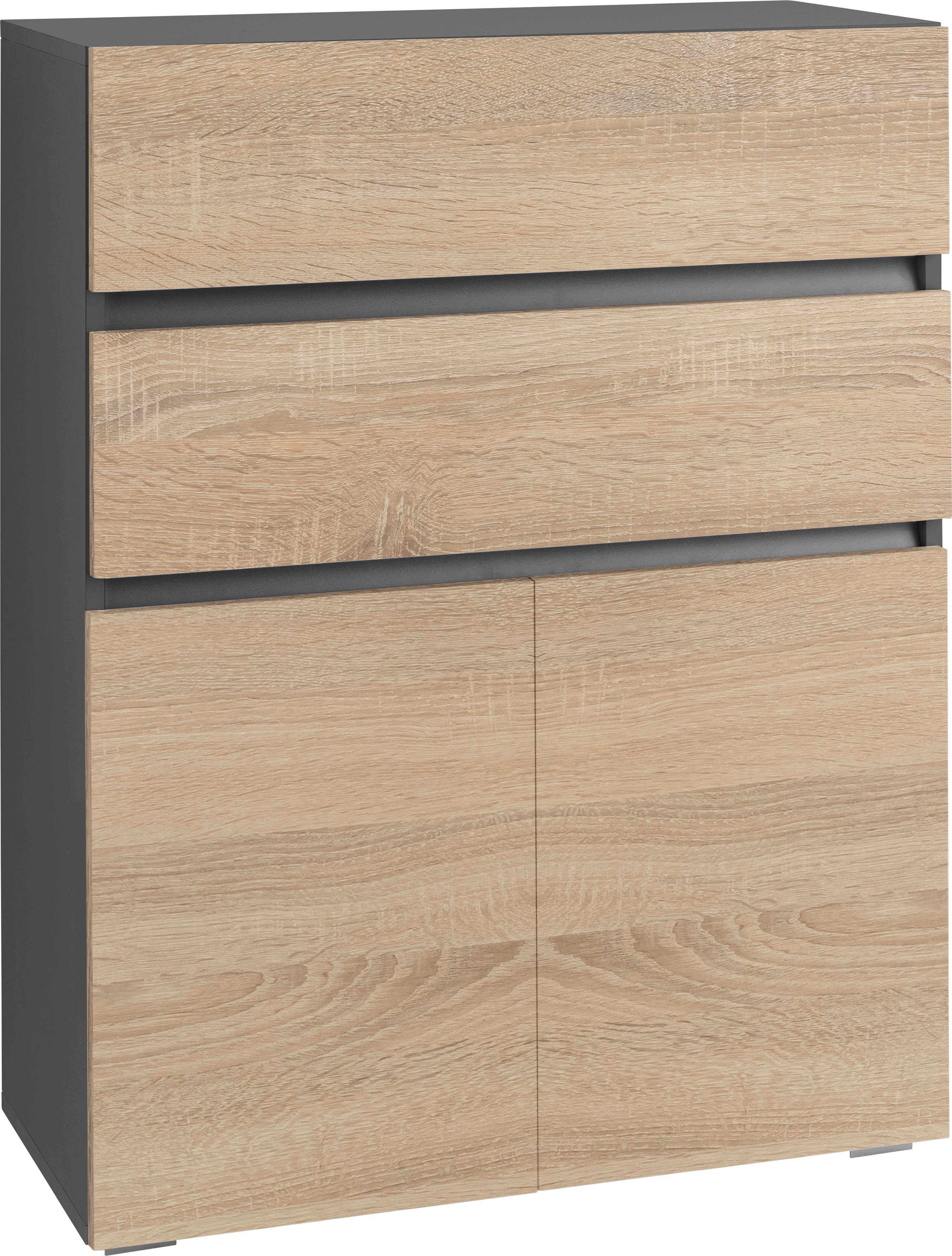 Home affaire Midischrank Wisla Höhe 98 cm, mit Türen & Schubkasten