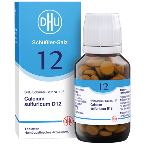 BIOCHEMIE DHU 12 Calcium sulfuricum D 12 Tabletten  200 St  Tabletten