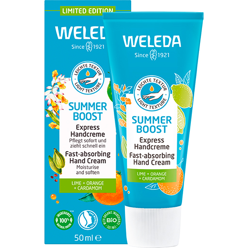 WELEDA Summer Boost Express Handcreme  50 ml  Creme