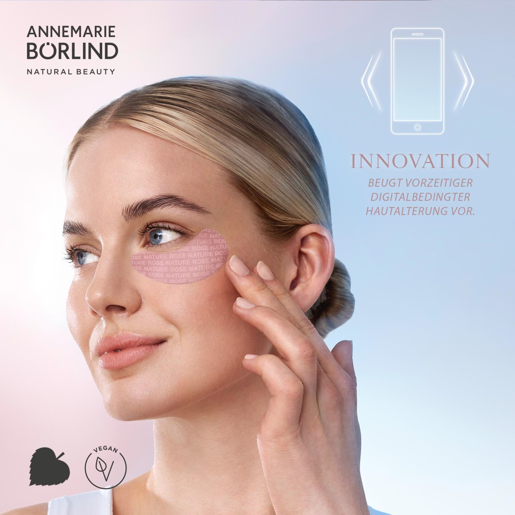 ROSE NATURECOOLING EYE PADS. 6x2 Stück