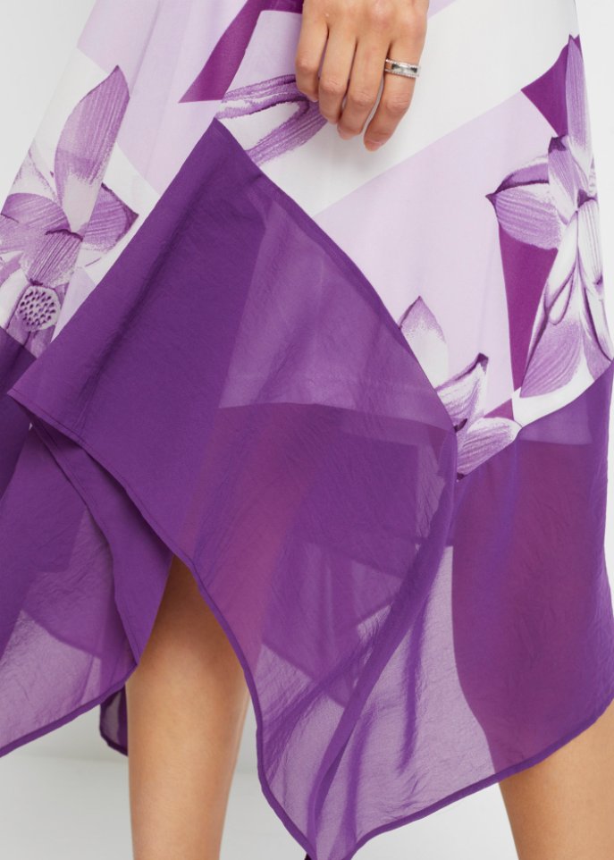 Kleid mit Blüten-Druck