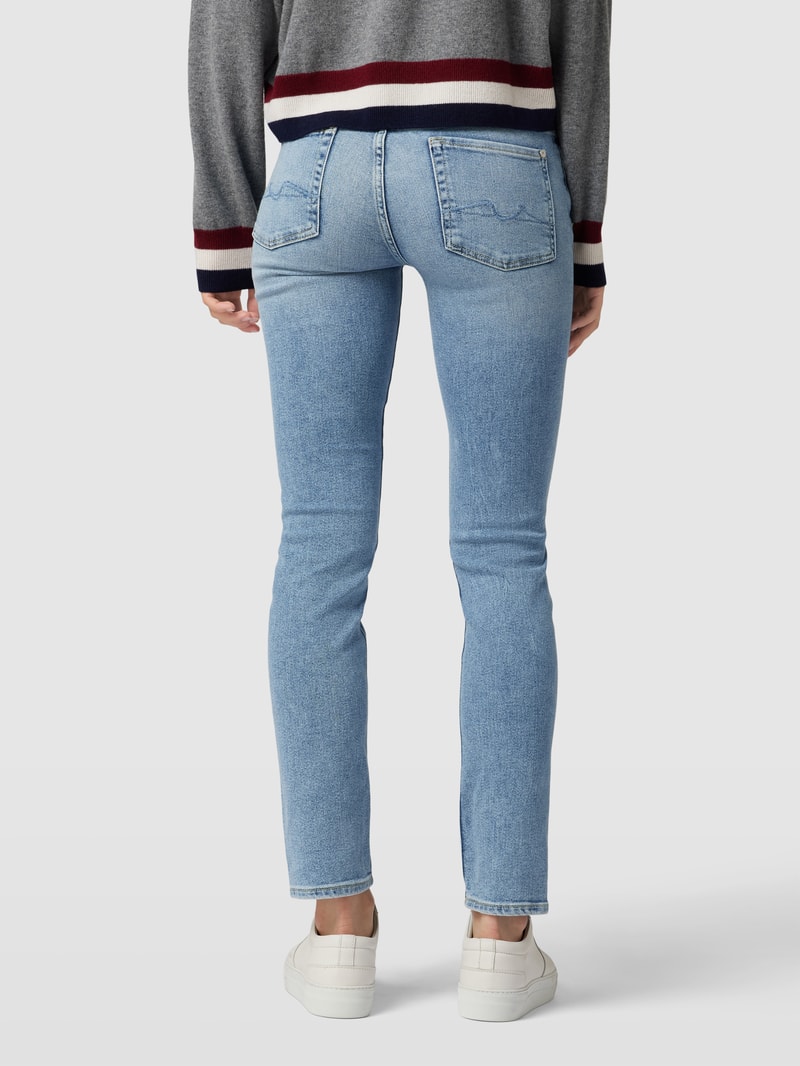 Jeans mit 5-Pocket-Design Modell 'Roxanne' in bleu