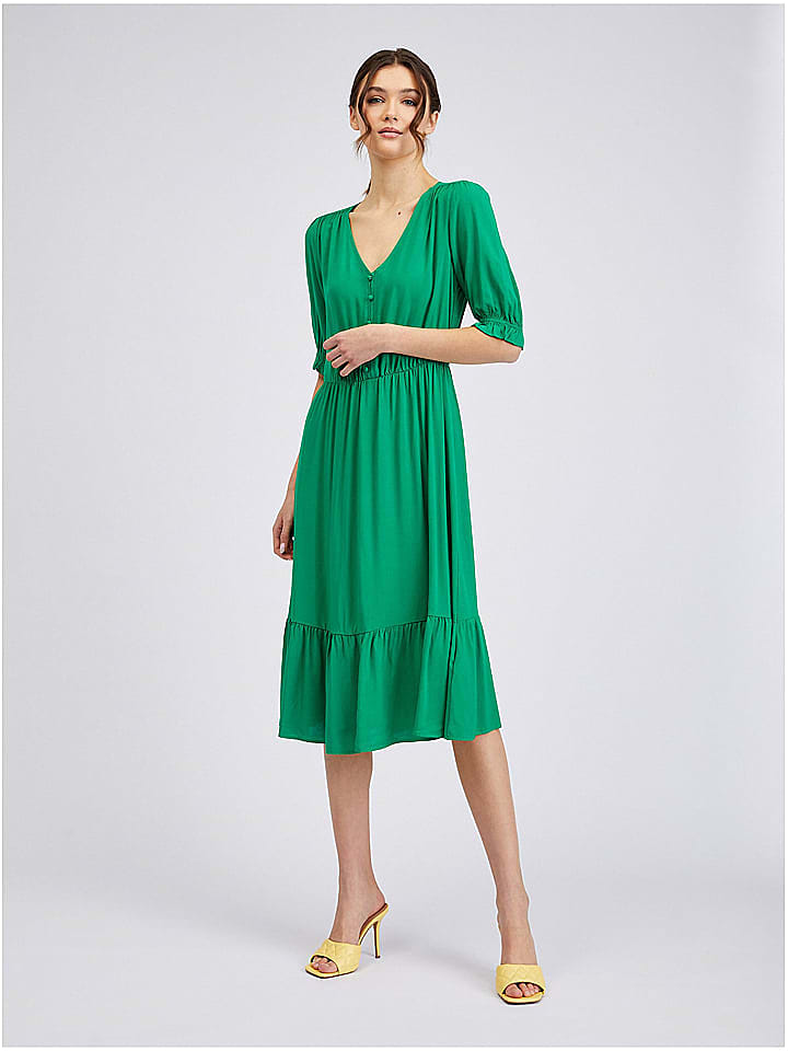 orsay Kleid in Grün günstig kaufen 42