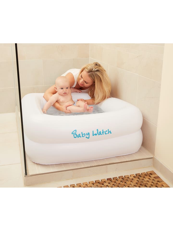 Happy People Baby-Planschbecken Babywatch für Duschwannen 85x85x33cm in weiß günstig kaufen onesize