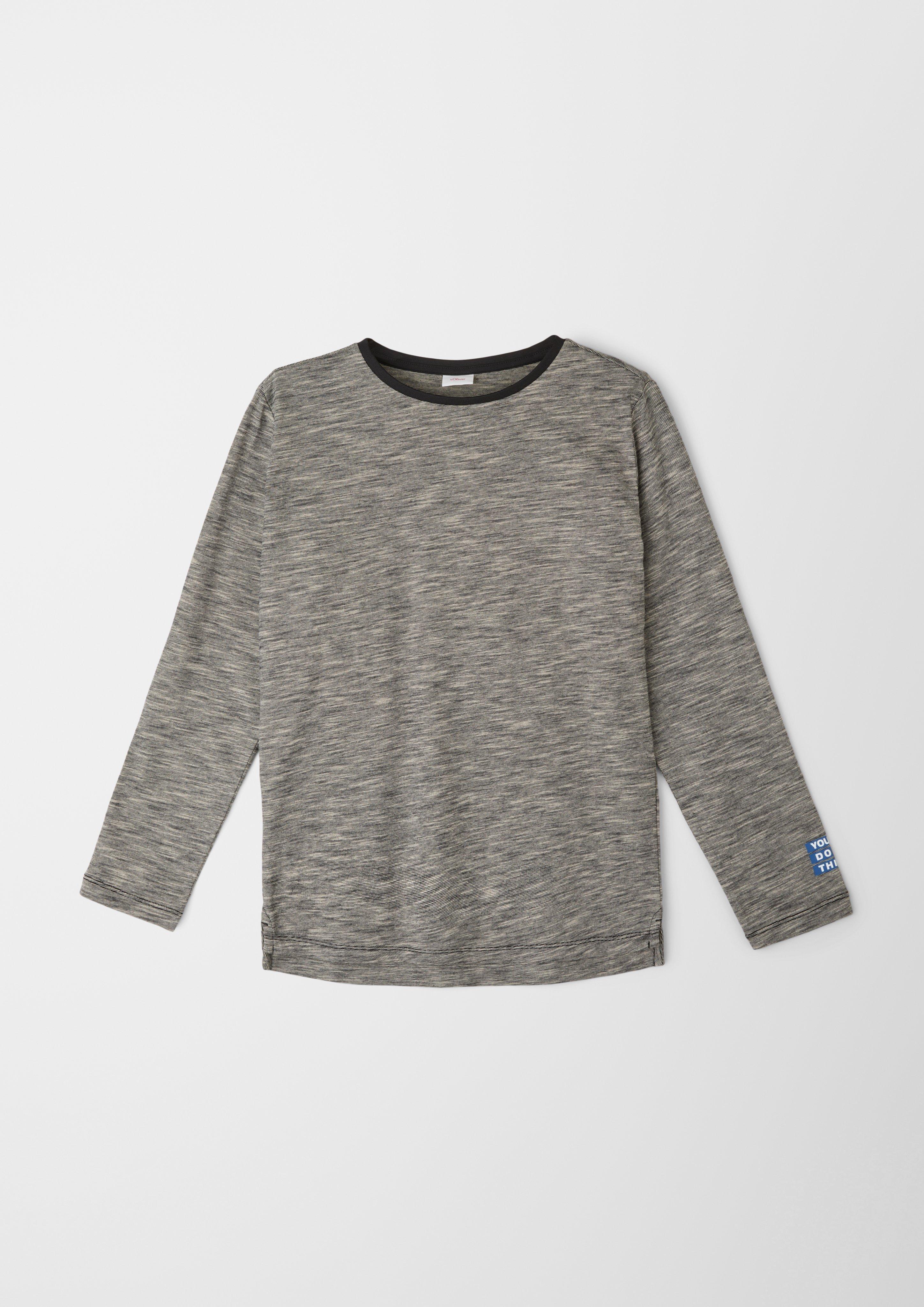 Longsleeve in melierter Optik  2118615-99W5