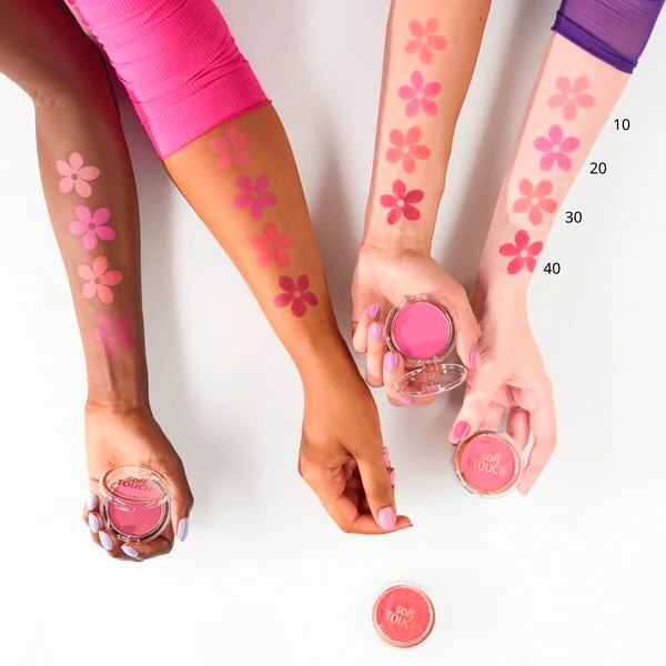 Essence Soft Touch pirosító 10 Antique Bloom Bouncy pirosító 5g