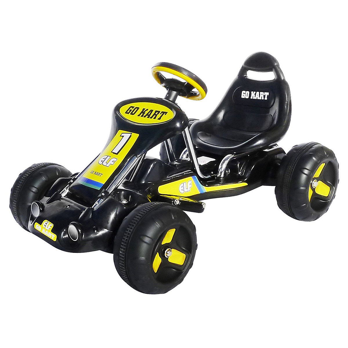 Kinder GoKart 9788 - mit Traktionsring Reifen - Belastbarkeit 35 kg