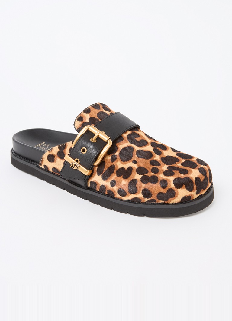 Dune London Glorria slip-on cipele s leopard printom