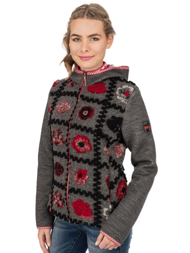 Almgwand Jacke WANNENKOPF in anthrazit günstig kaufen