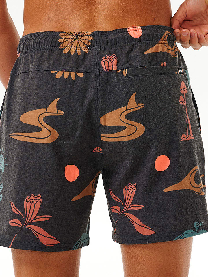 Rip Curl Badeshorts in Anthrazit günstig kaufen