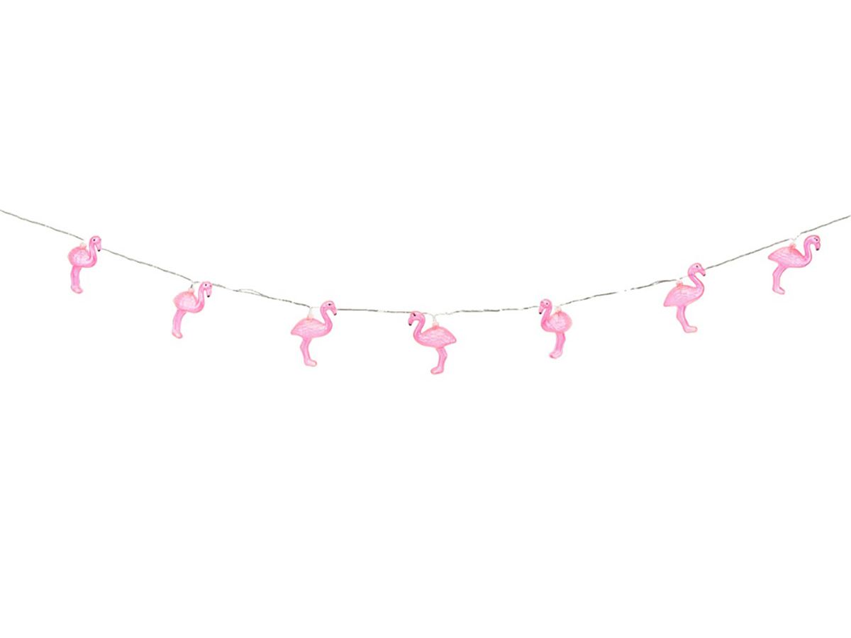 Gardenwize 10 Flamingo LED Lichter Solar Lichterkette