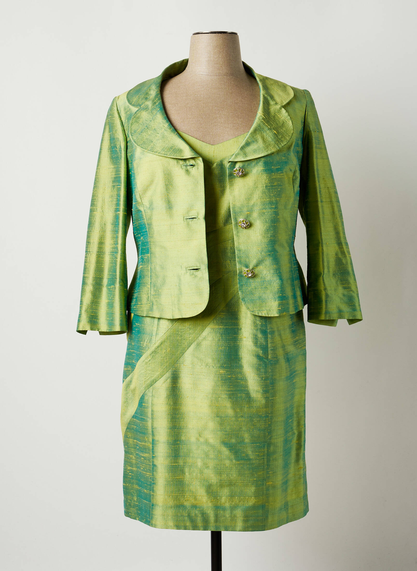 Paule Vasseur Ensembles Robe Femme couleur vert
