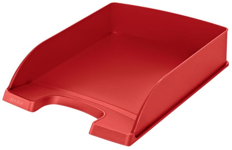 Leitz Plus Briefablage 5227 DIN A4 Rot 25,5 x 35,7 x 7 cm