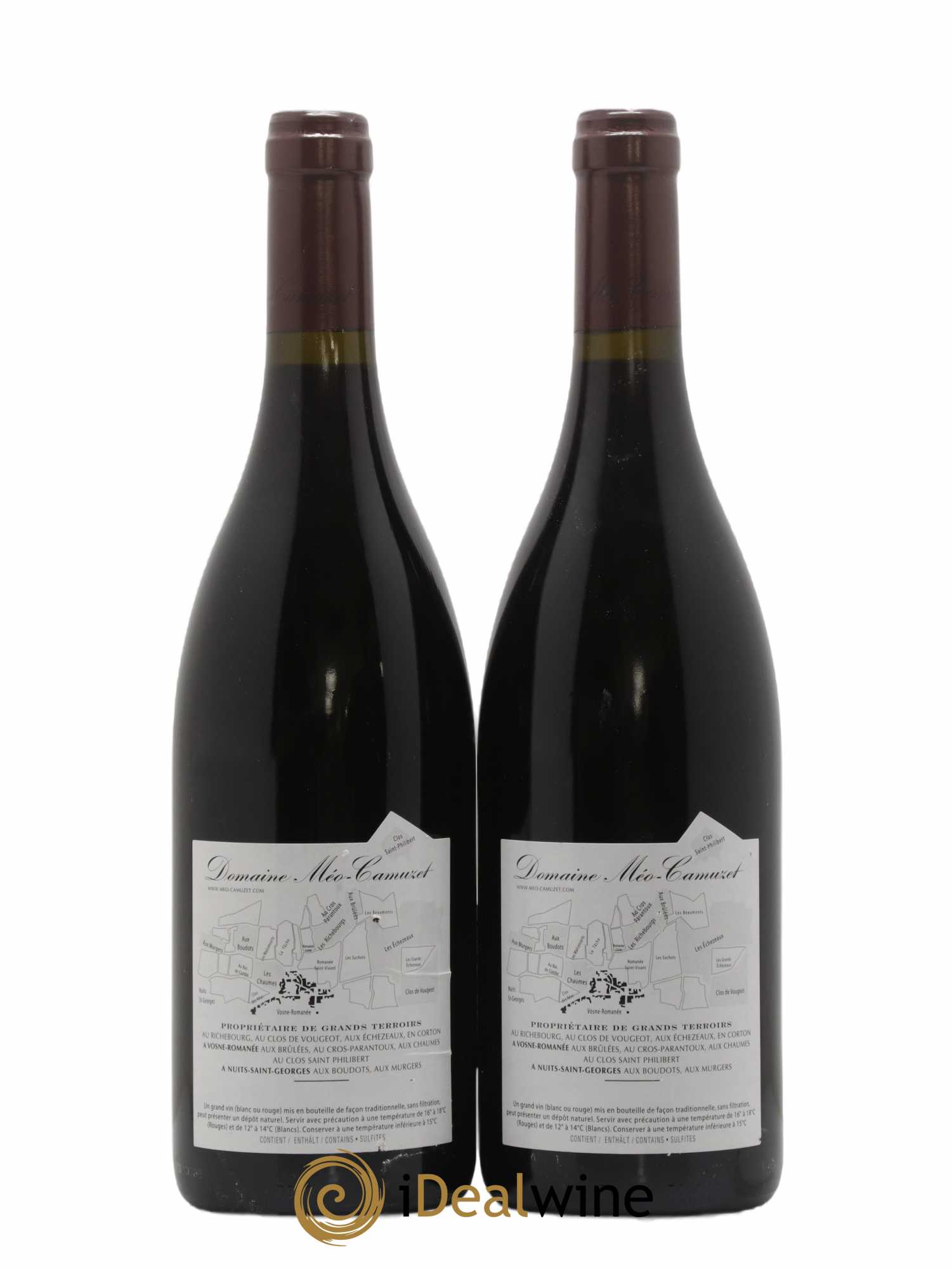 Vosne-Romanée Méo-Camuzet (Domaine)  2015 - Lot de 2 Bouteilles
