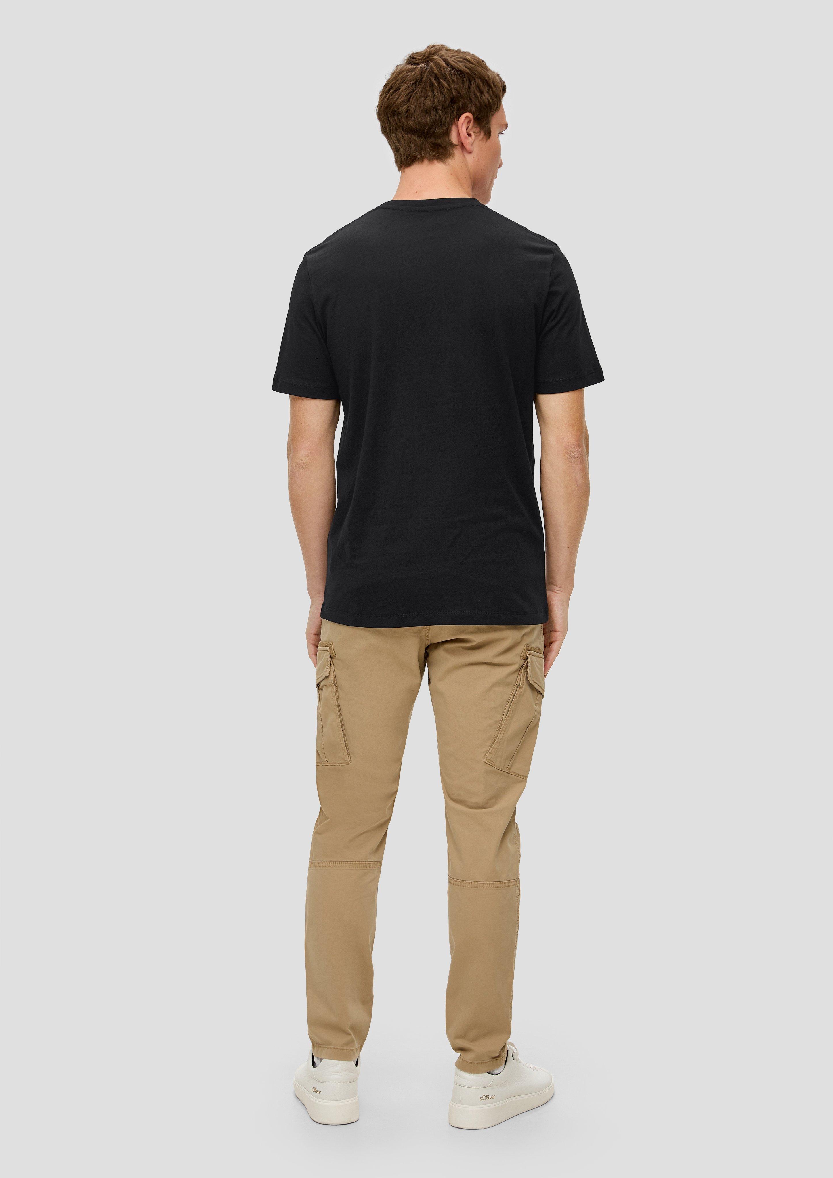 T-Shirt mit Frontprint  2141458-99D2