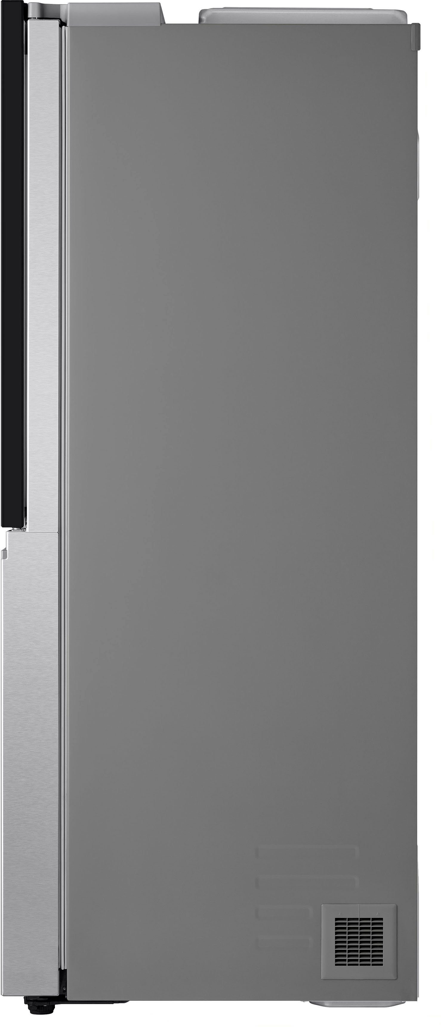 LG Side-by-Side GSXV91BSAF, 179 cm hoch, 91,3 cm breit, InstaView™