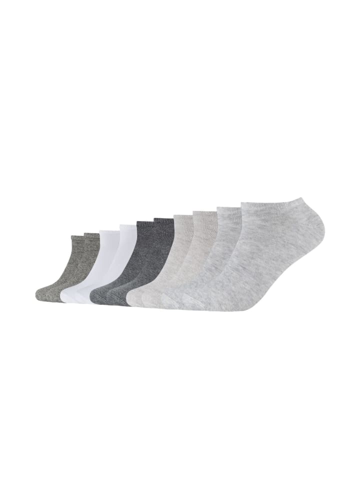 S. Oliver Sneakersocken 10er Pack essentials in white mouliné mix günstig kaufen