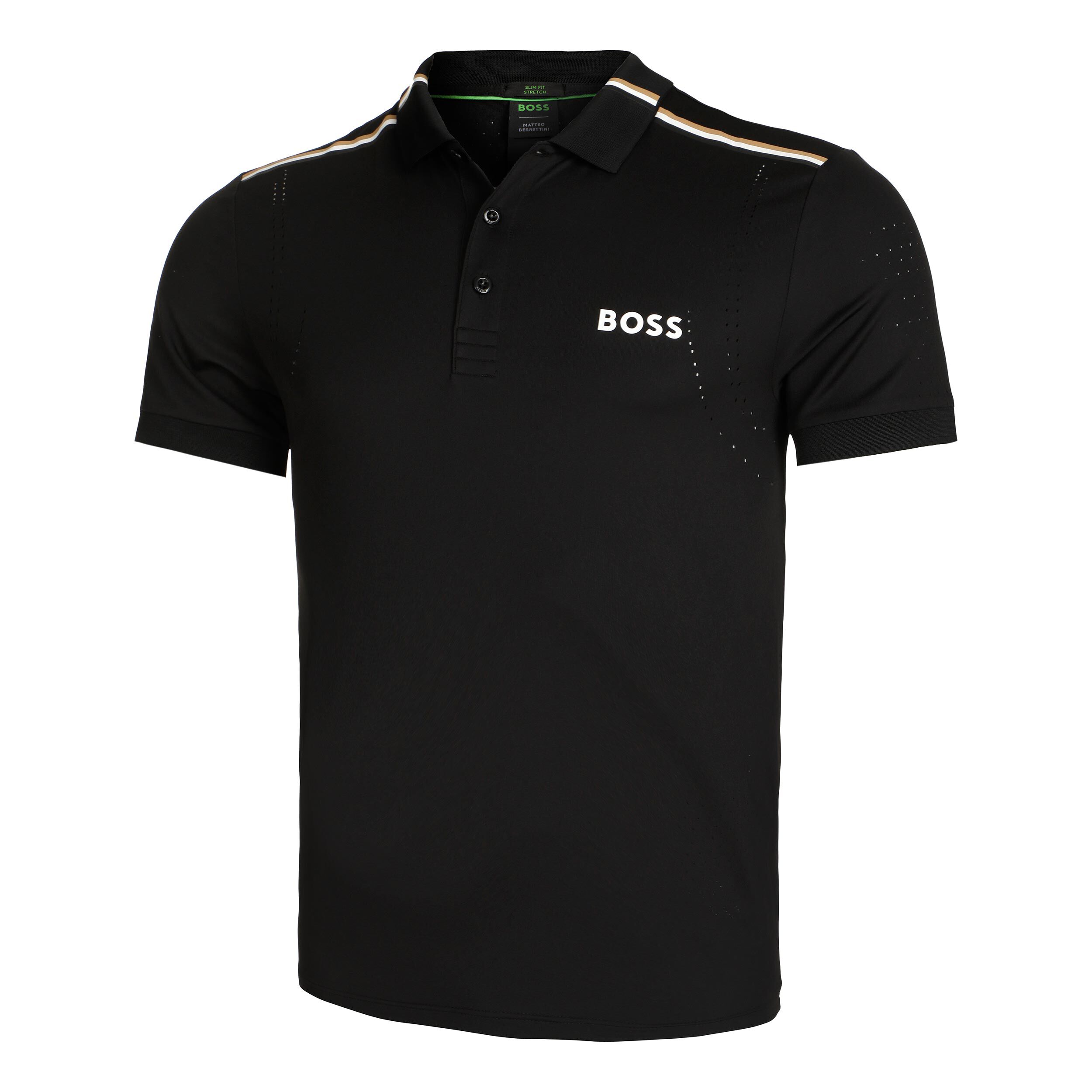 Patteo MB 13 Polo Herren - Schwarz