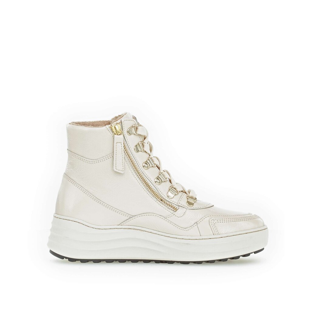 Gabor comfort Schnürstiefelette beige