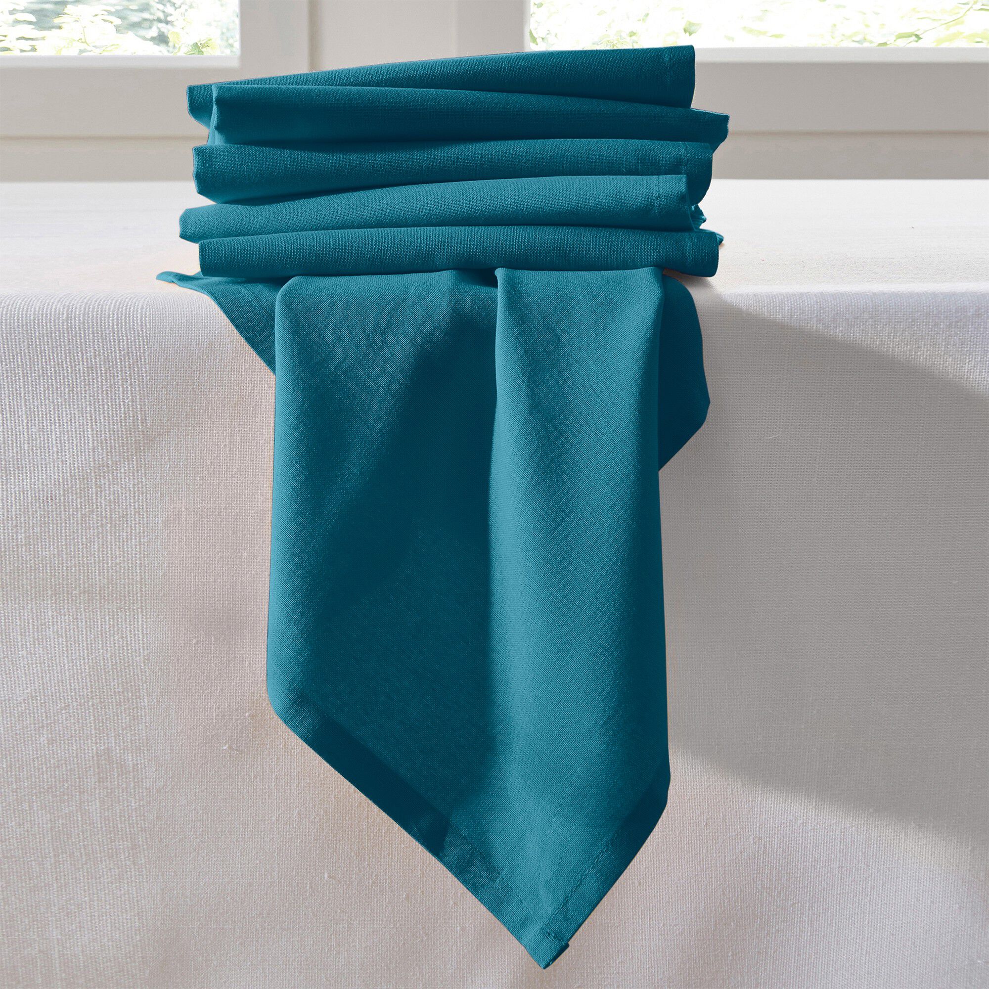 Serviette de table unie