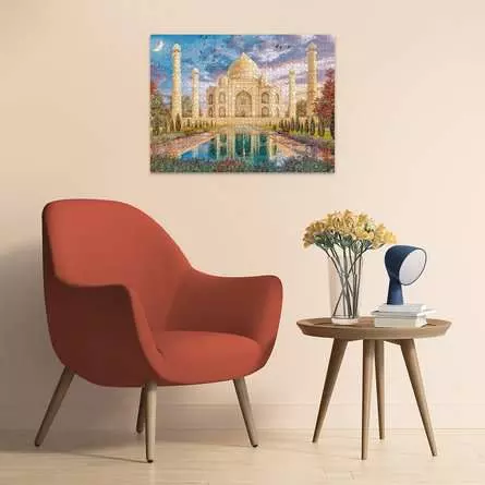 Puzzle 1500 Teile - Bezauberndes Taj Mahal