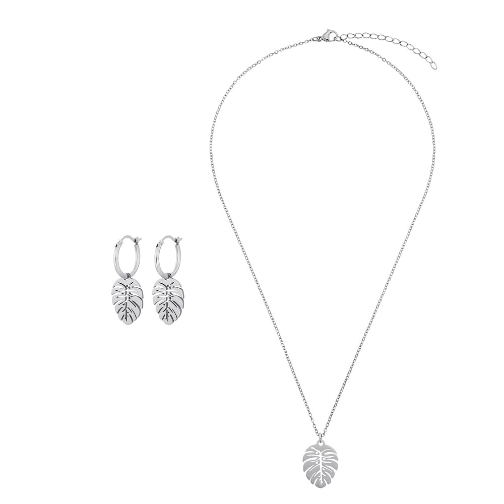Heideman Set de bijoux Folium Chaîne
