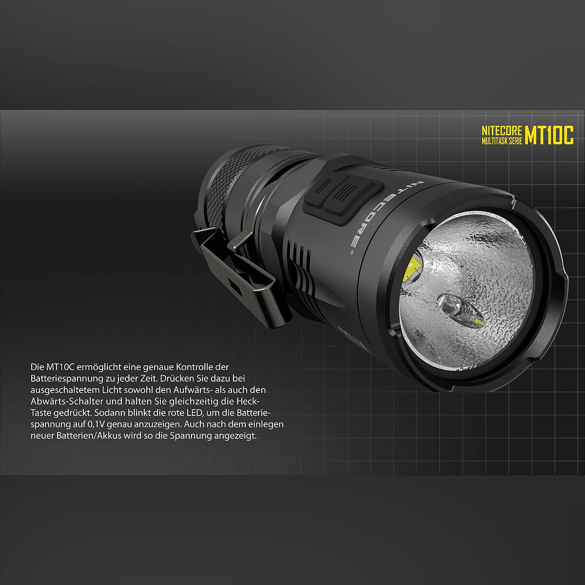 LED Taschenlampe MT10C