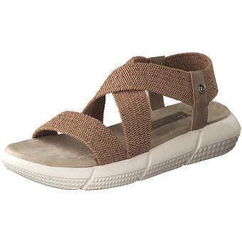 Bugatti Jersey Sandale in beige