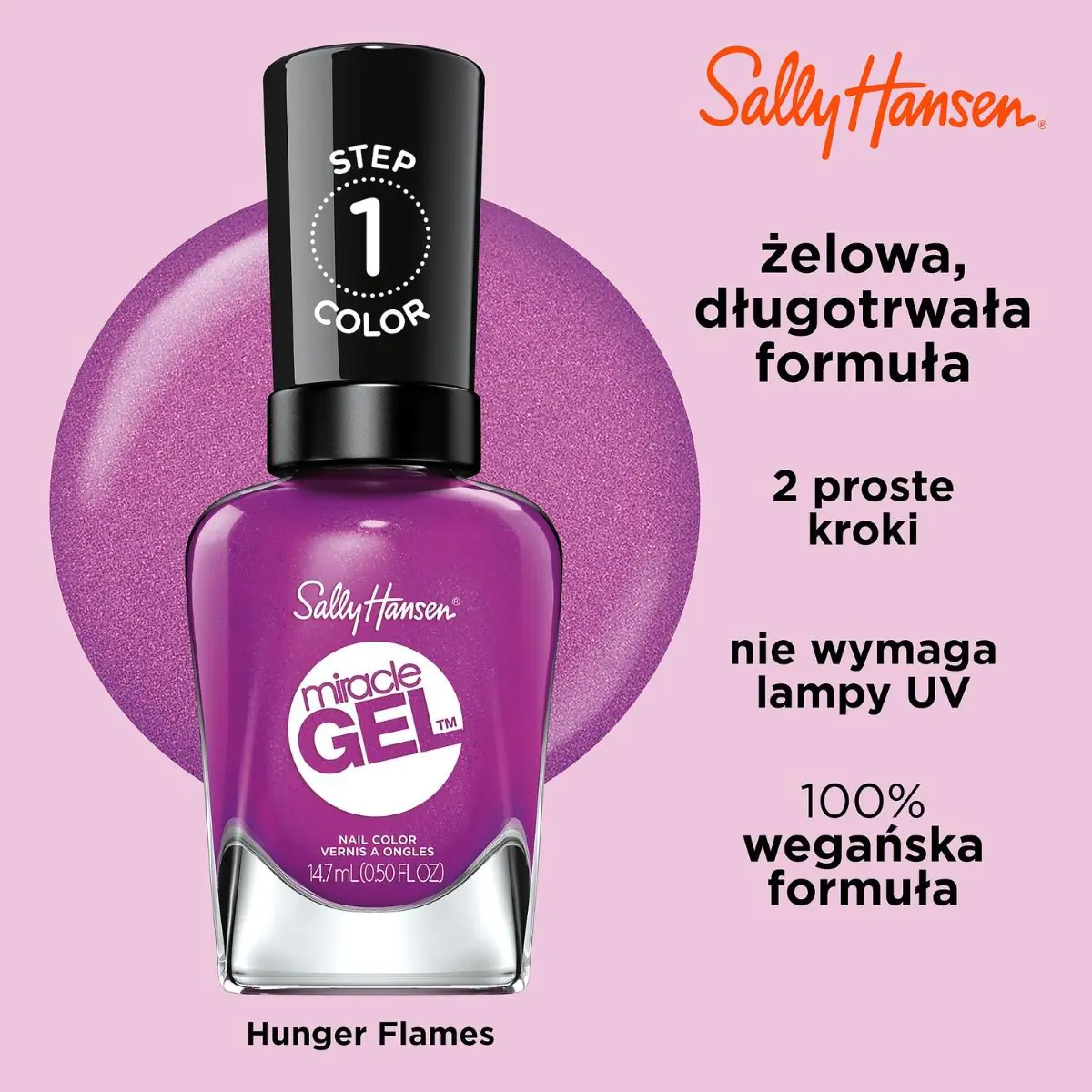 Sally Hansen stebuklingas gelinis nagų lakas, 550