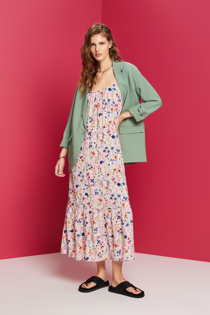 Midikleid mit Muster