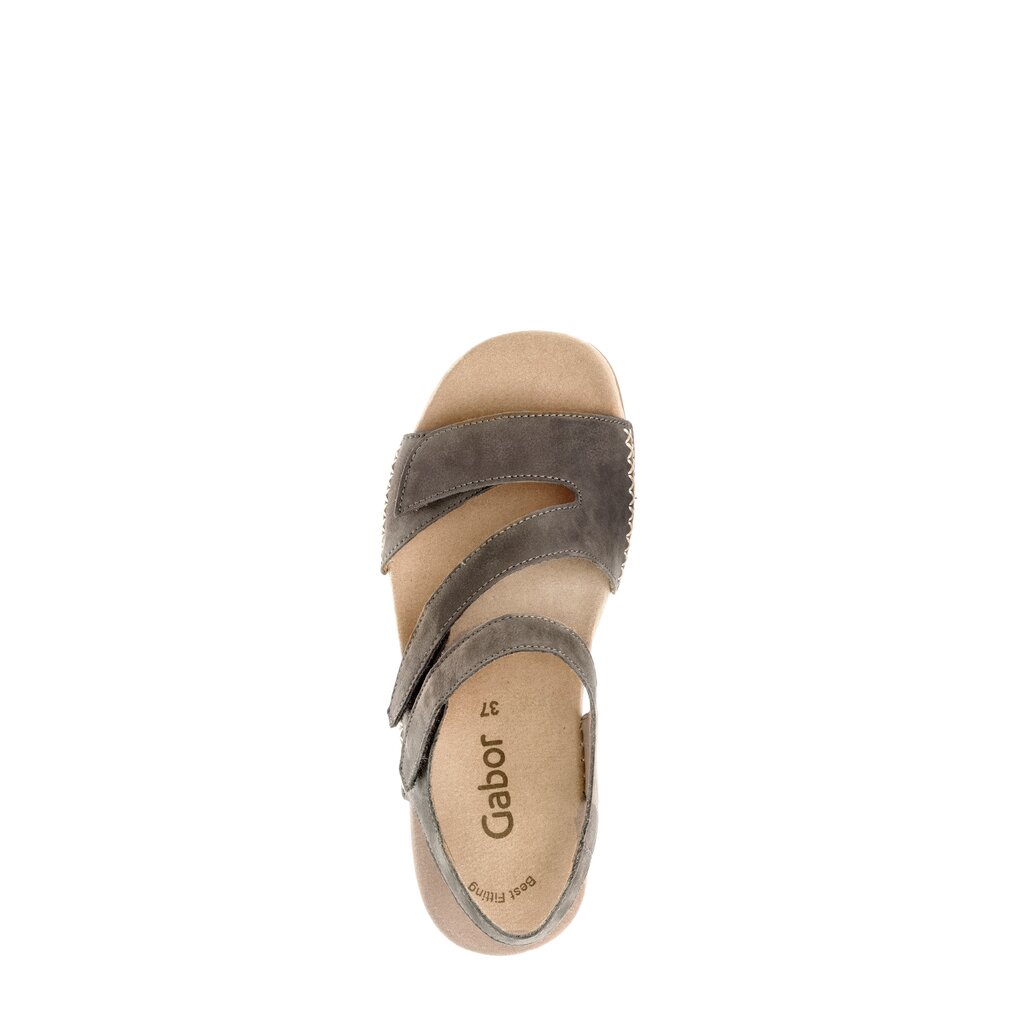 Gabor fashion Keilsandalette grau
