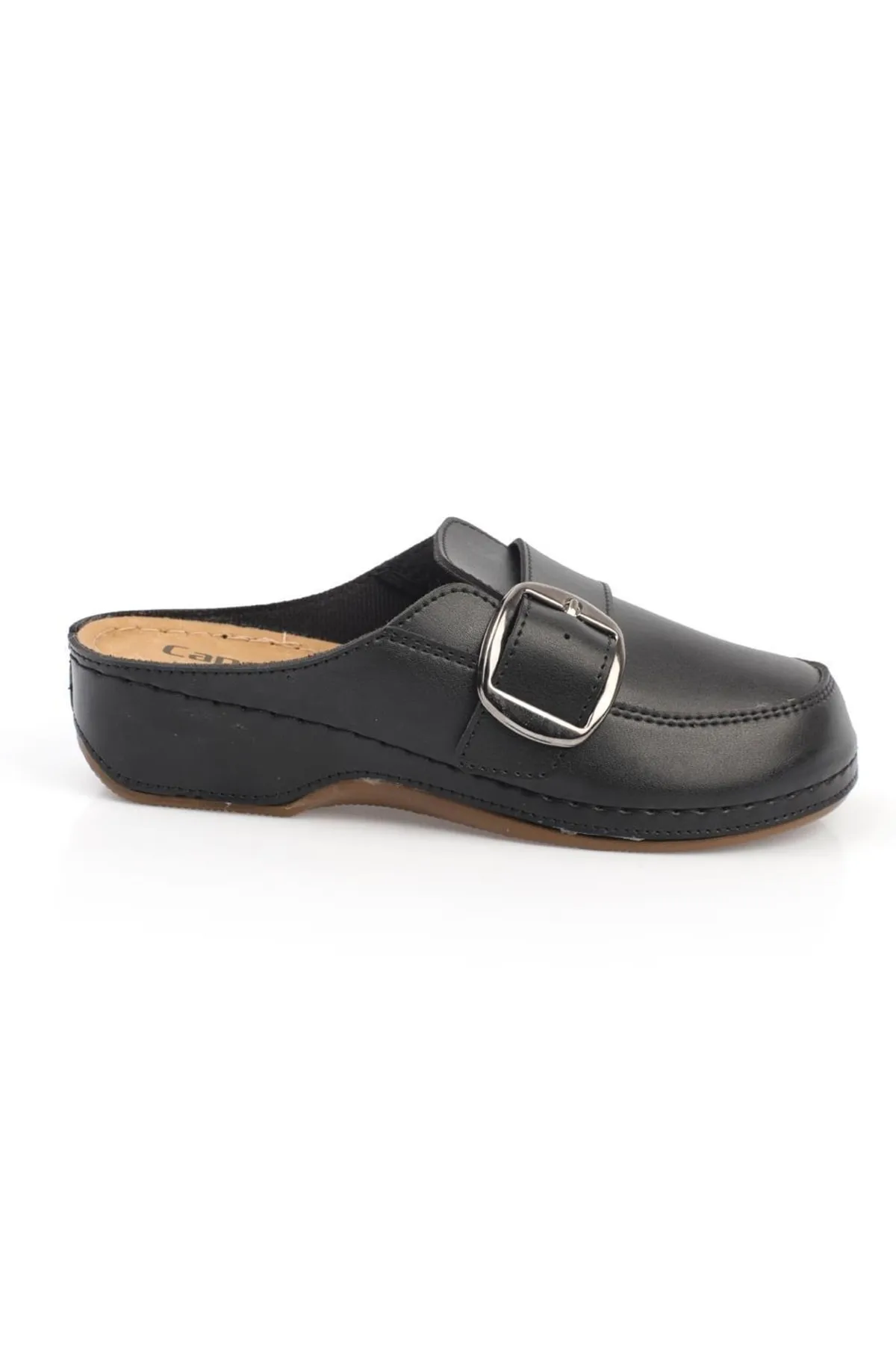 Capone Outfitters  Anatomisch weiche, bequeme Mutterhausschuhe mit Keilabsatz