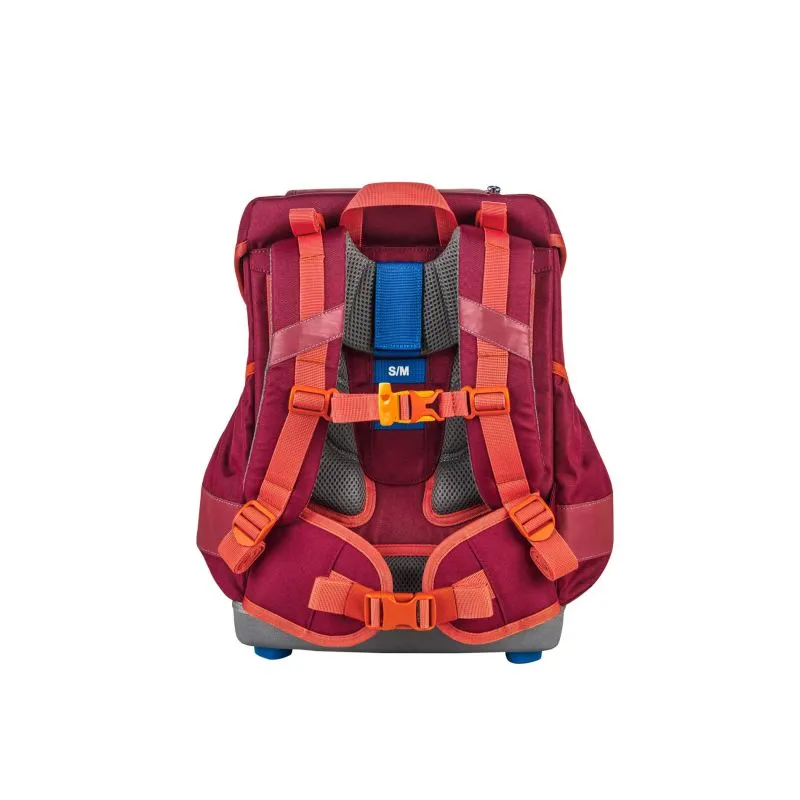 finkid BUDDY CLASSIC 4tlg. Schulranzenset - beet red\/chili