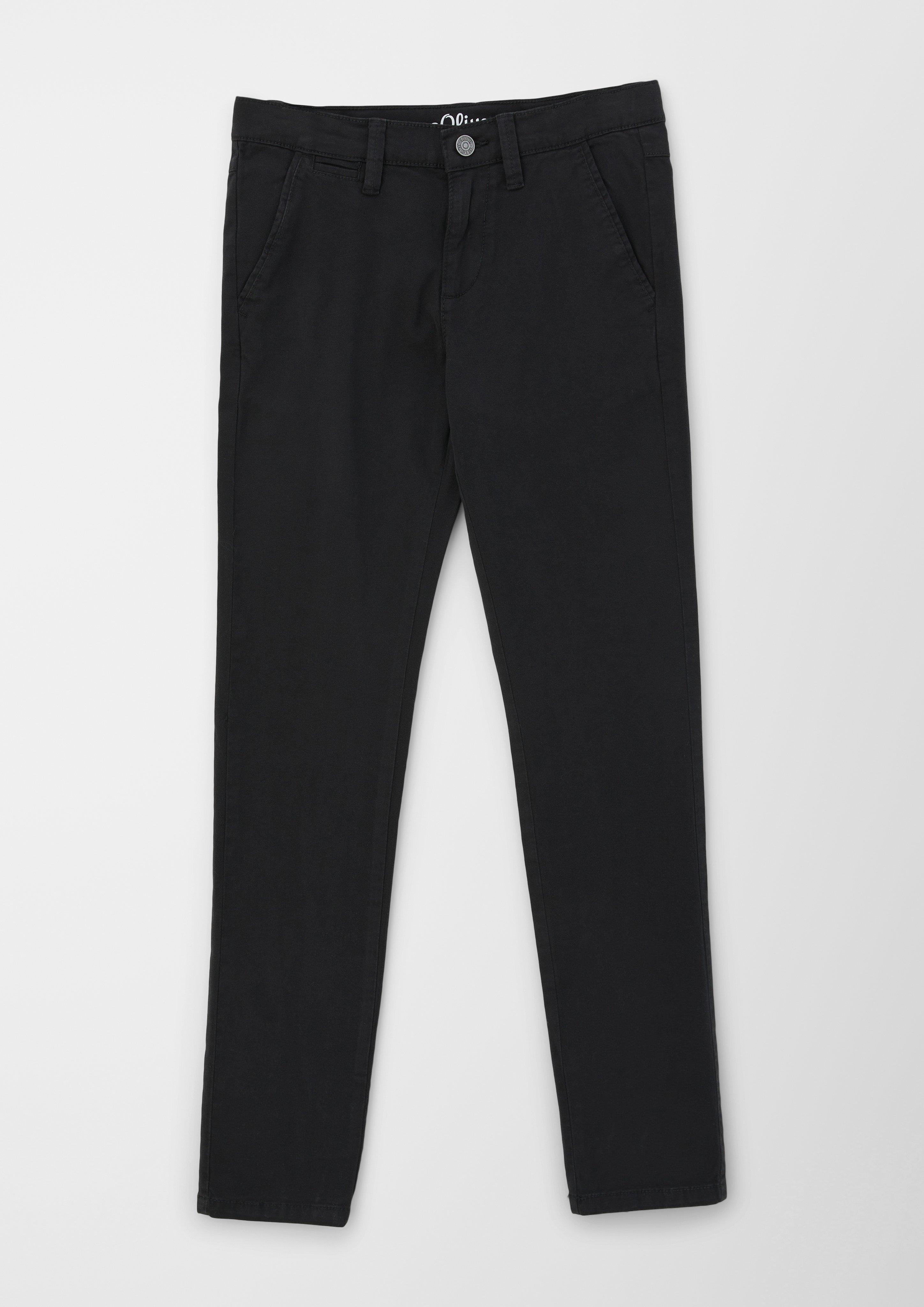 Slim: Twill-Hose aus Baumwollstretch  2123244-9999