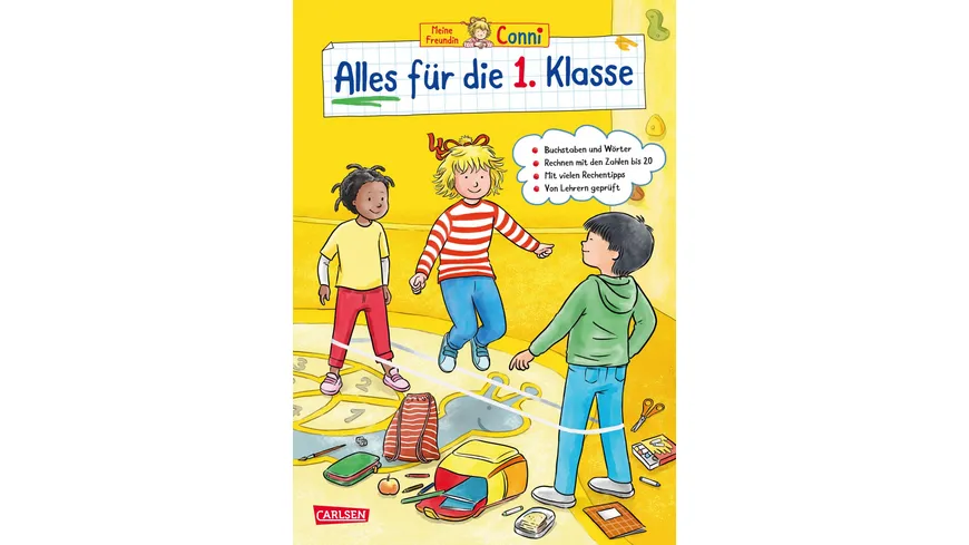 Conni Gelbe Reihe (Beschäftigungsbuch): Alles für die 1. Klasse