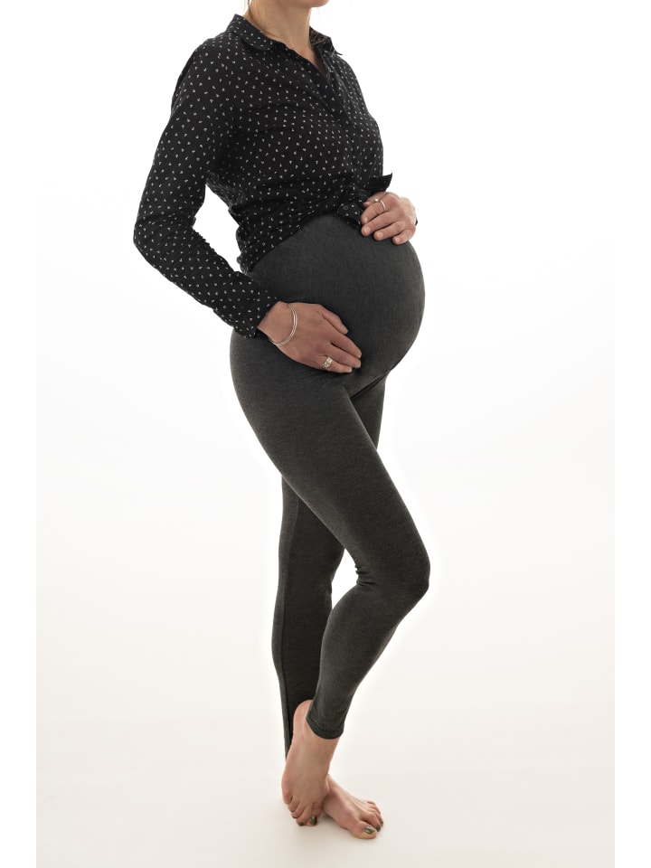 petit amour Umstands- & Stillmode JULIETTA Umstandsleggings in Dunkelgrau günstig kaufen