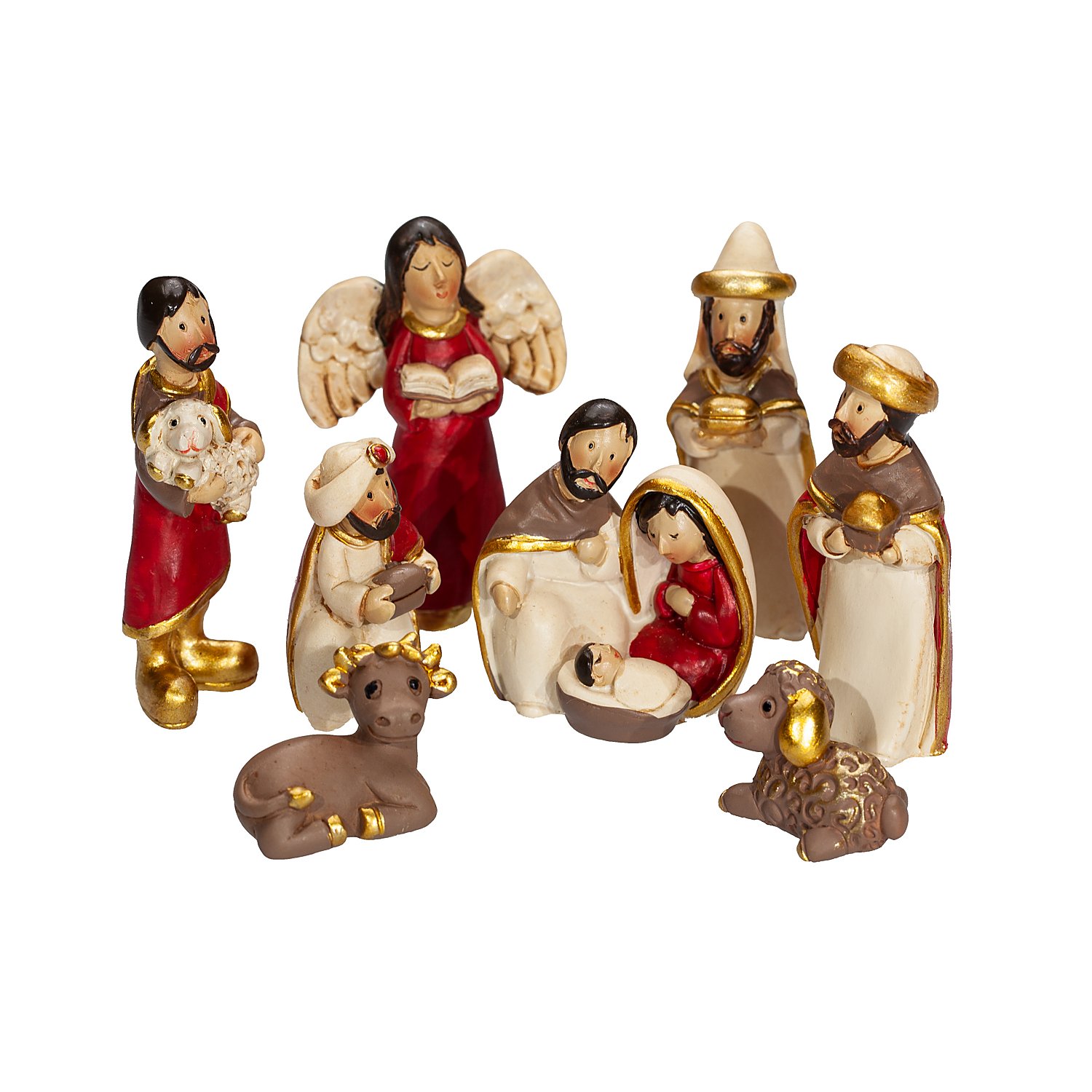 Kindliche Krippenfiguren, 2–6 cm
