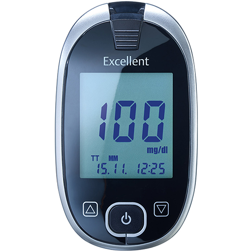 GLUCOCHECK Excellent Blutzuckermessger.Set mg/dl  1 St