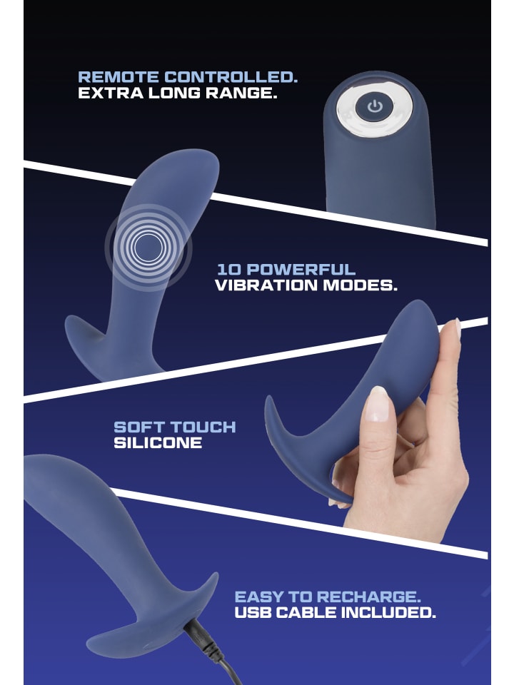 You2Toys Analplug Vibrating Butt Plug in blau günstig kaufen 12